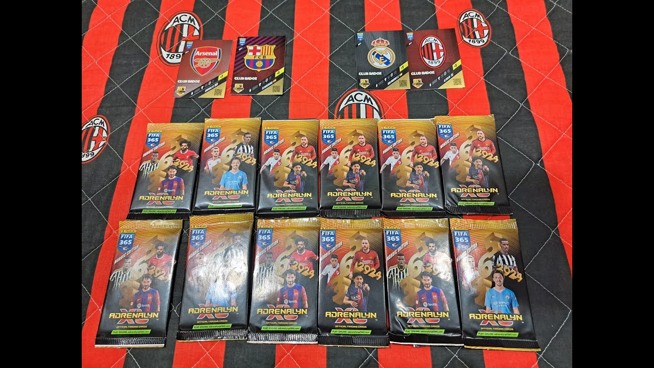 PANINI FIFA 365 2024 -POJEDYNEK ŁUKASZ M. (ARSENAL + BARCA) vs PAULINKA (REAL + MILAN) - KTO WYGRAŁ?