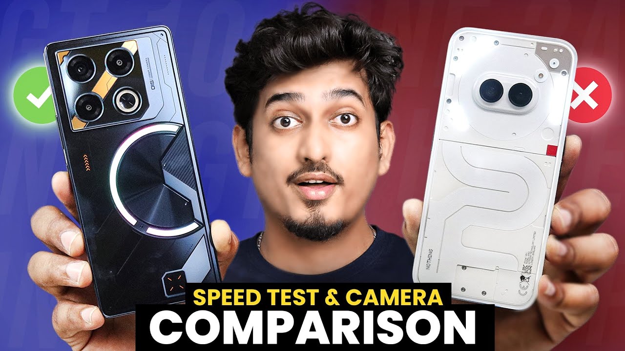 Infinix GT 20 Pro vs Nothing Phone 2a ⚡ Speed Test, Camera & Full Comparison🔥