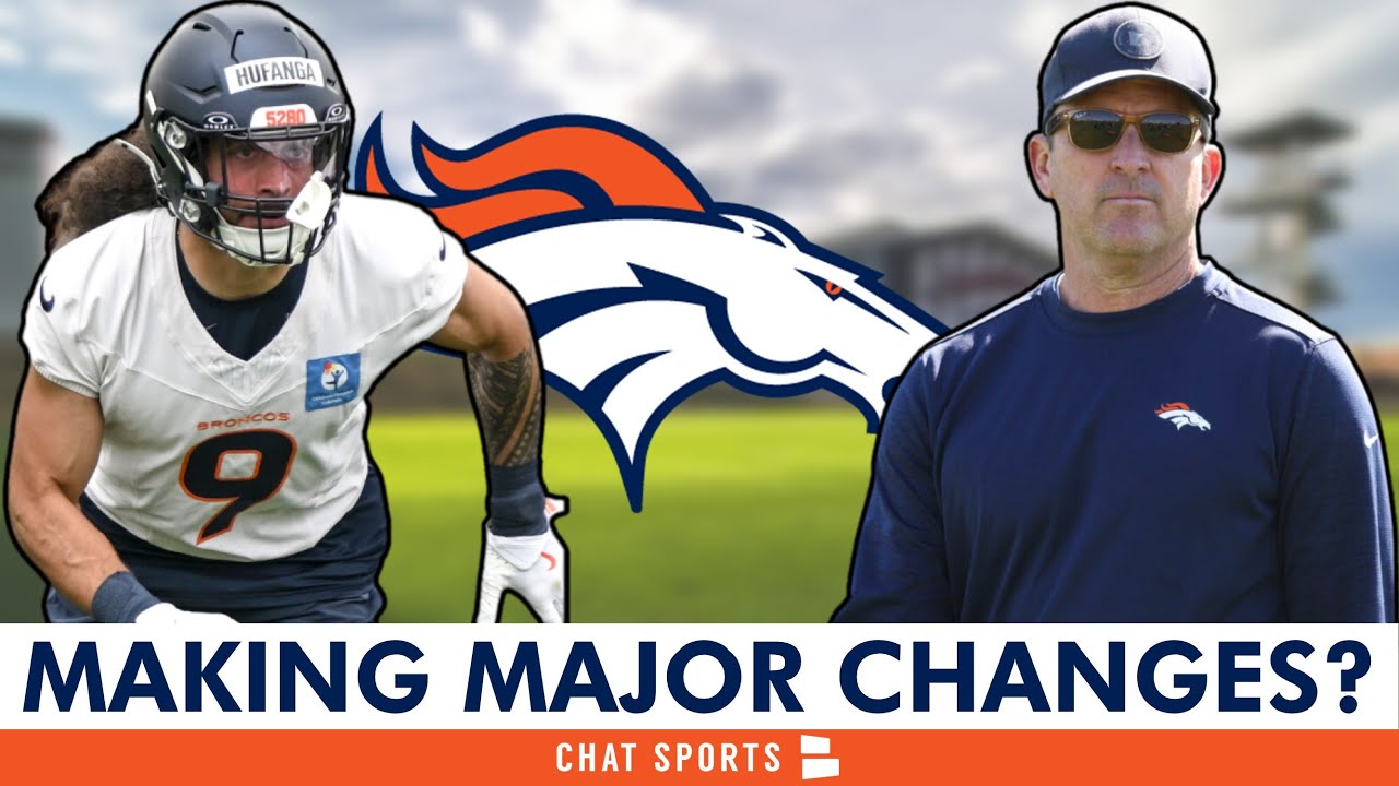 Broncos Making MAJOR CHANGES To Starting Lineup Before 2025 NFL Season? Broncos News & Rumors