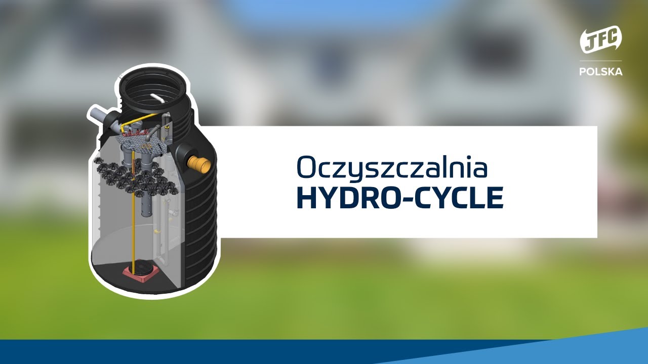 Przydomowa oczyszczalnia ściek&oacute;w HYDRO-CYCLE