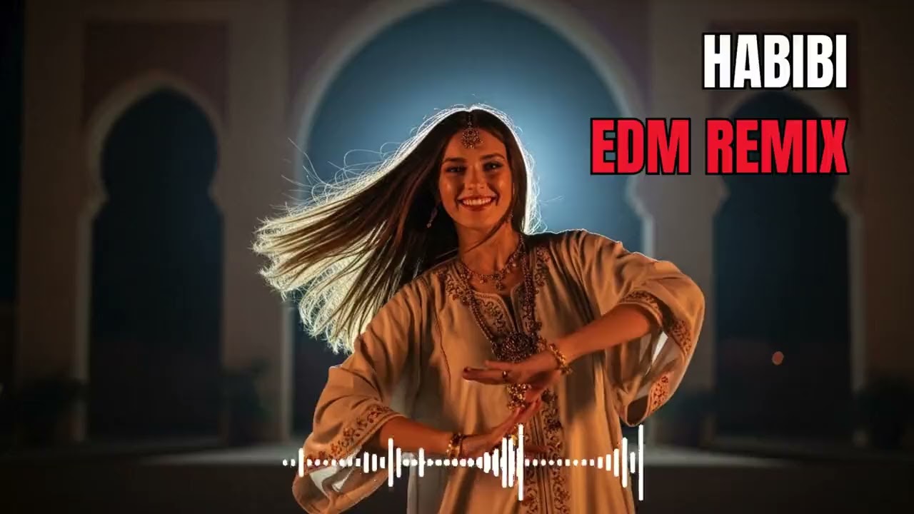 Desert Silk EDM Dance | Elegant Arabian Dancer & Smooth Club Mi