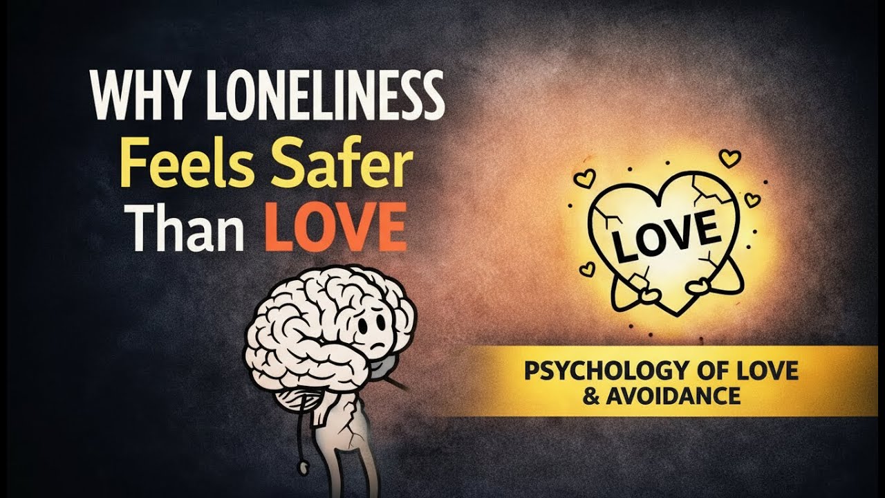 Why loneliness feels safer than love