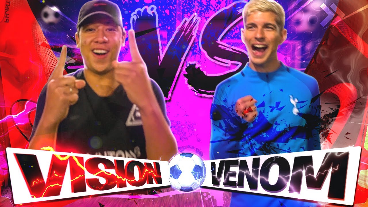 PHANTOM VENOM vs PHANTOM VISION - DESAFIO COM AS CHUTEIRAS NOVAS!!