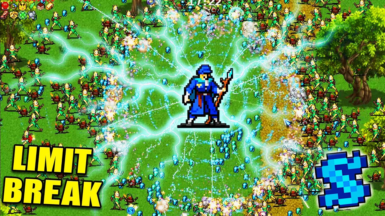 SpellString Limit Break Is A Shocking Experience in Vampire Survivors