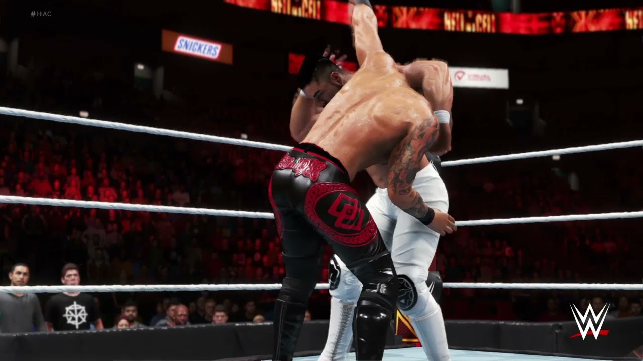Andrade vs Ricochet United states title match