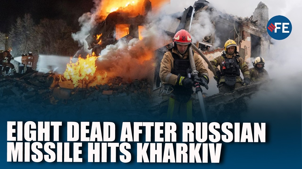 Russia-Ukraine War: Kharkiv Under Attack—Eight Dead After Russian Missile Hit | Breaking News