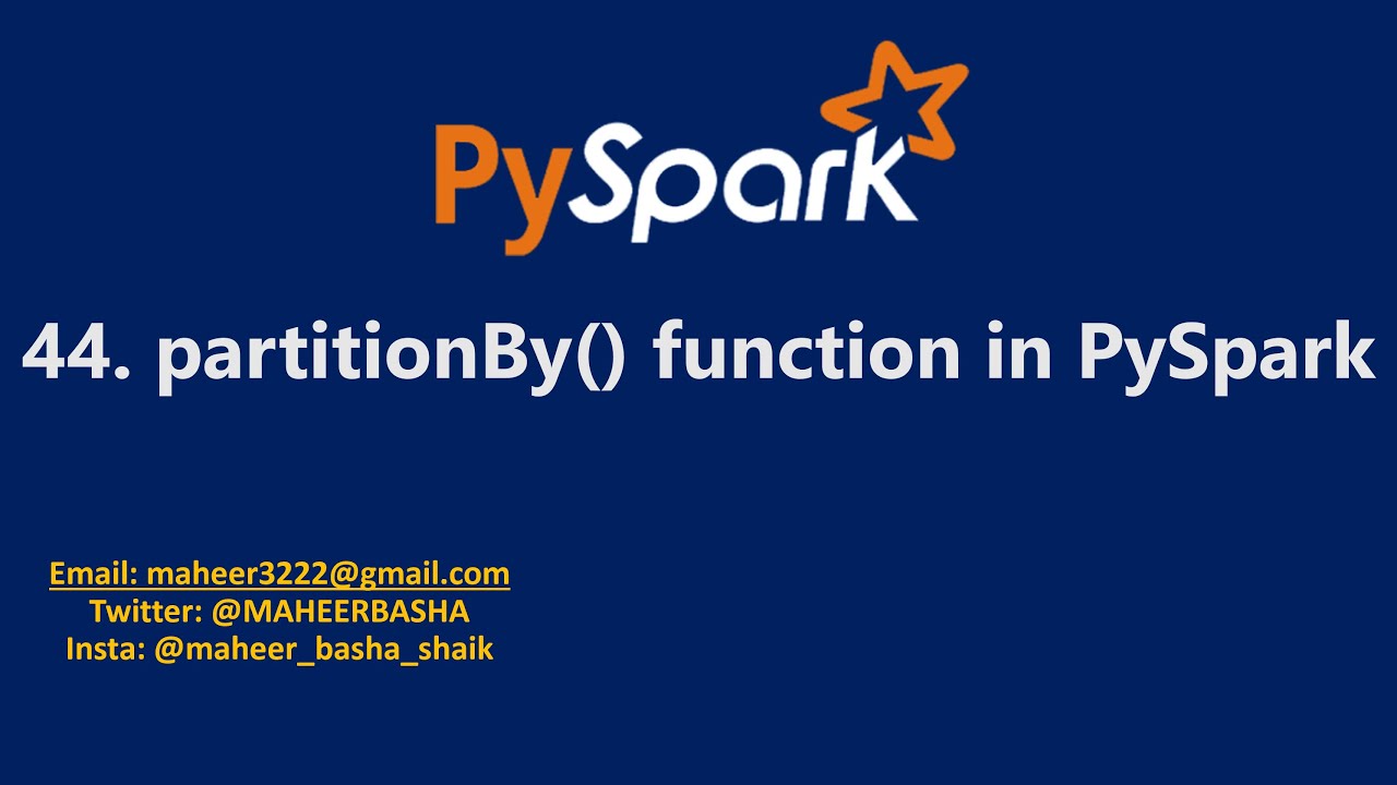 44. partitionBy function in PySpark | Azure Databricks #spark #pyspark #azuresynaspe #databricks