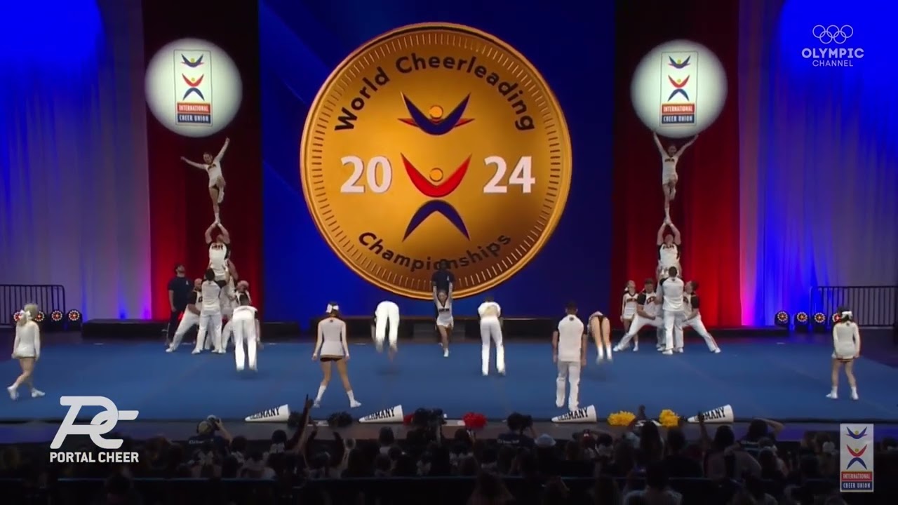 Team Germany Coed Premier ICU World Cheerleading Championship 2024 Finals