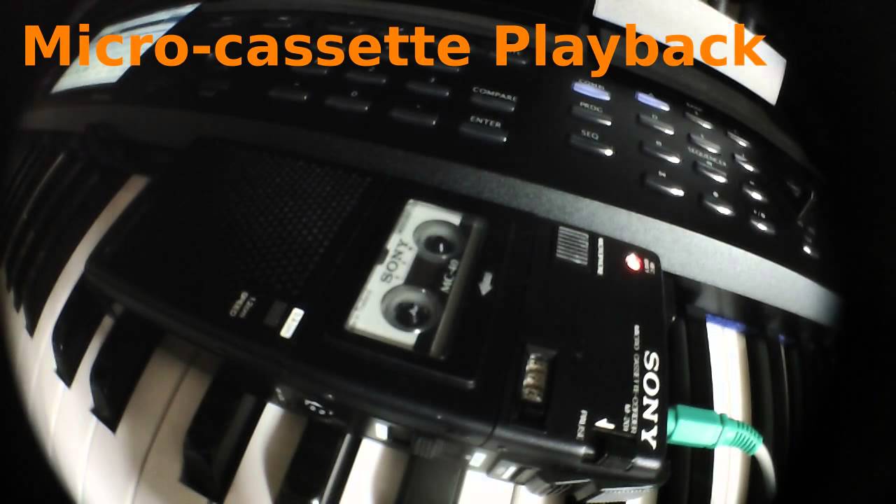 Getting Lo-Fi Sound with Micro Cassette