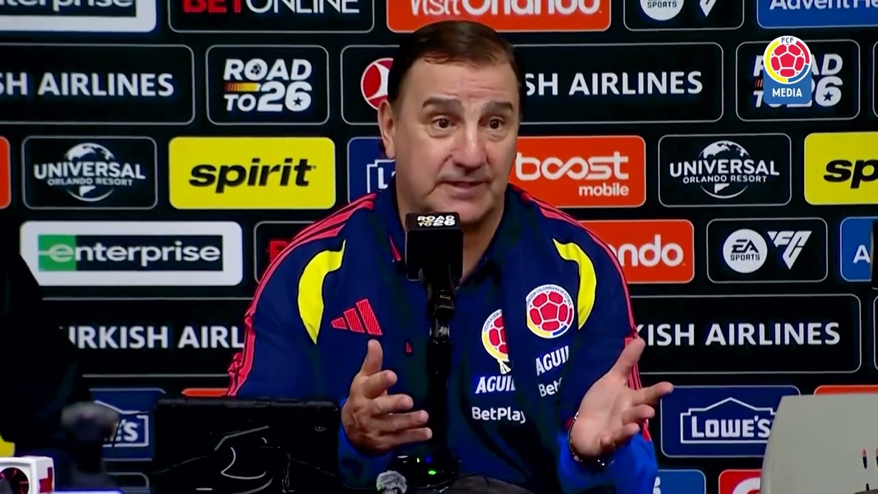 Conferencia de prensa | Selecci&oacute;n Colombia de Mayores desde Estados Unidos 