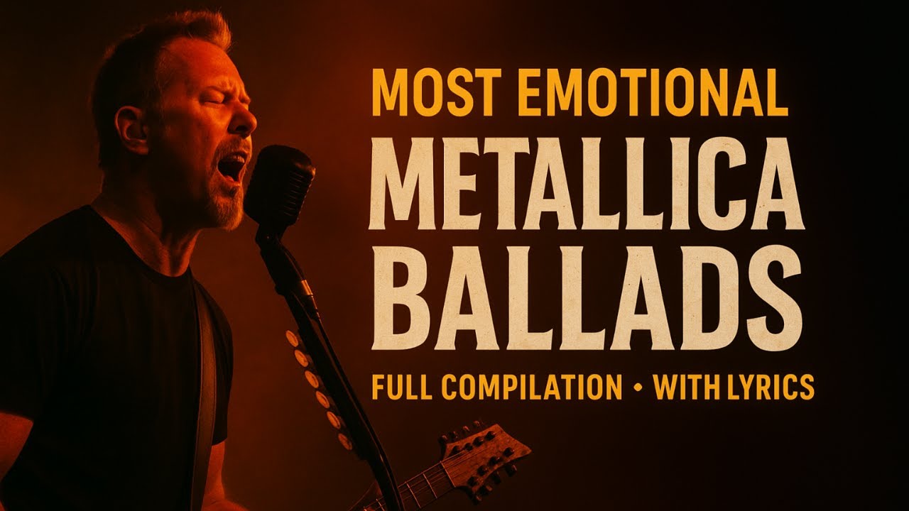 🔥Most Emotional Metallica Ballads – Full Compilation with Lyrics