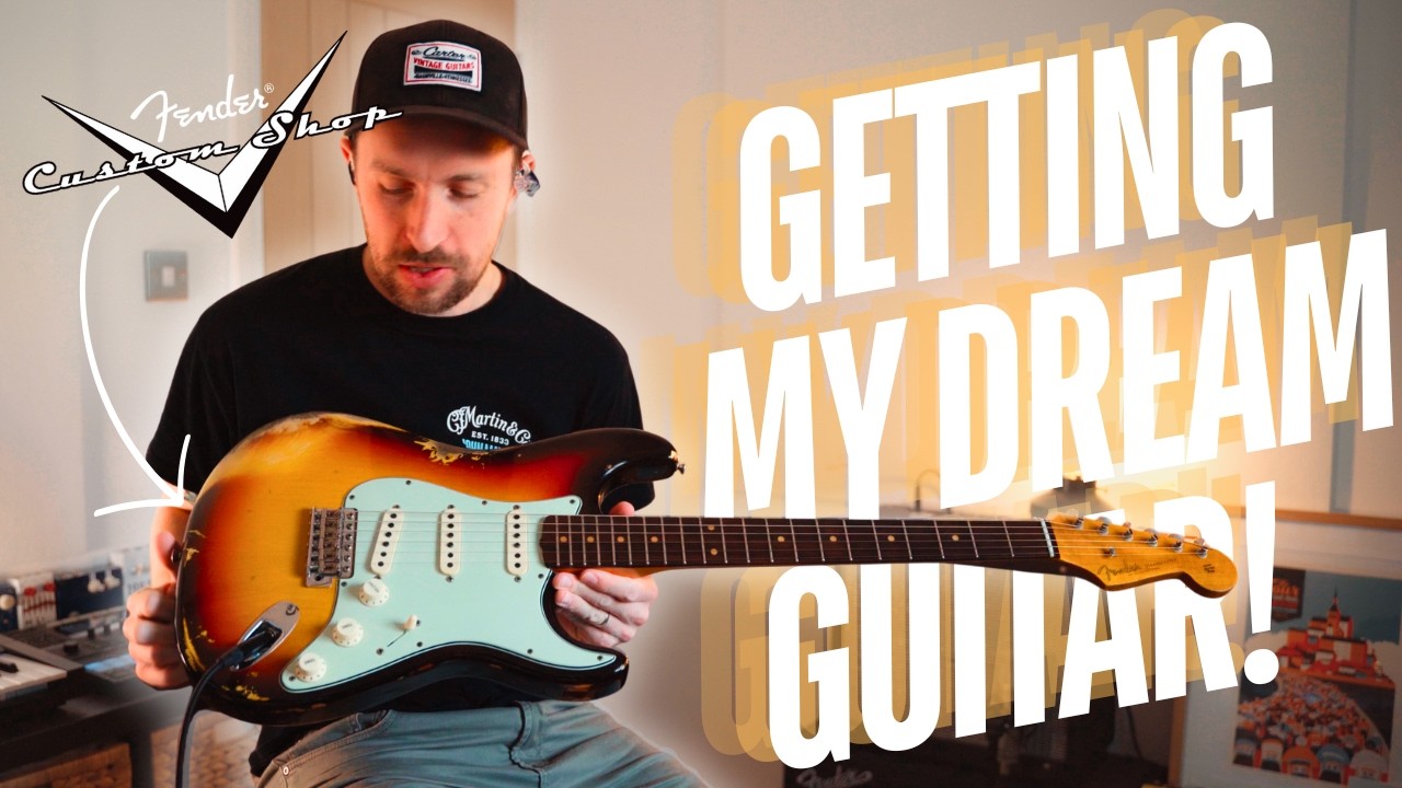 My DREAM guitar!? Trading four guitars for one! Fender Custom Shop Heavy Relic Stratocaster