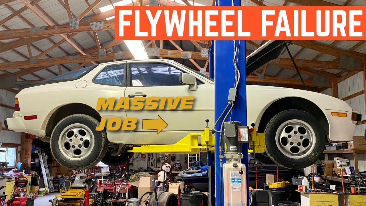 REMOVING The FLYWHEEL From A Porsche 944 Is A NIGHTMARE