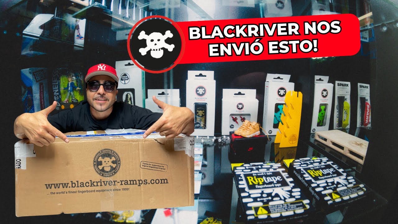 UNBOXING / BLACKRIVER la mejor marca fingerboard del mundo 🏴‍☠️