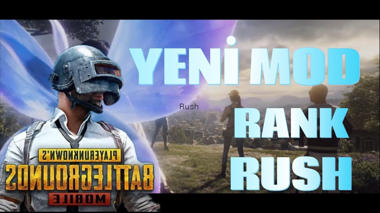 YENİ MOD +RANK+RUSH !! PUBG MOBİLE LİVE