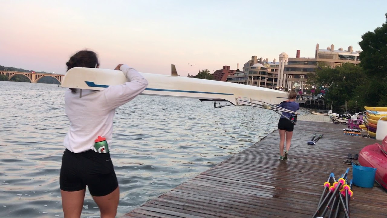Georgetown Women's Rowing Practice