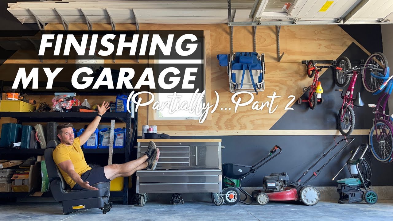 Garage Makeover...ish - Part 2 (DON'T MAKE THE MISTAKE I DID!)