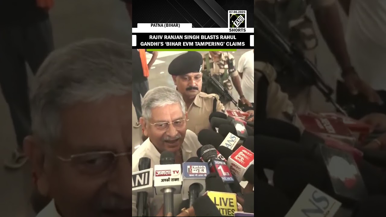 &ldquo;If they lose, it&rsquo;s fixed&rdquo;, Rajiv Ranjan Singh reacts to Rahul Gandhi&rsquo;s &lsquo;Bihar EVM fraud&rsquo; allegation