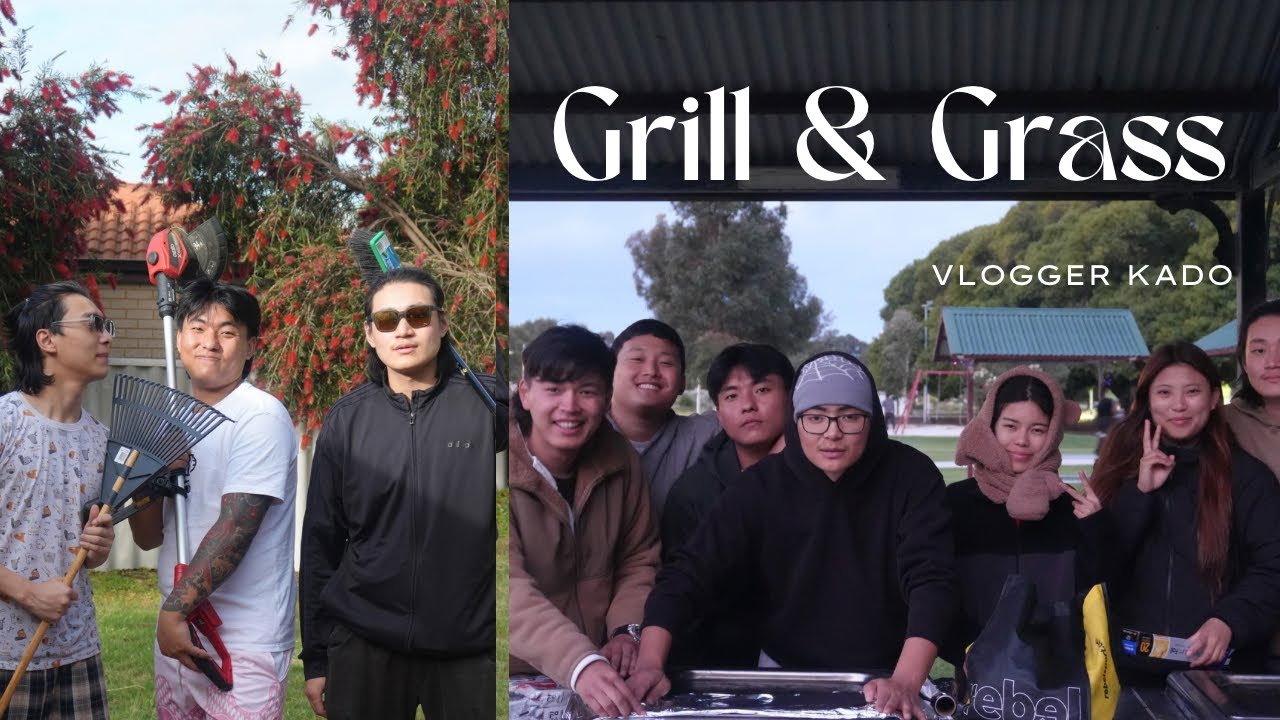 BBQ farewell | lawn mowing  