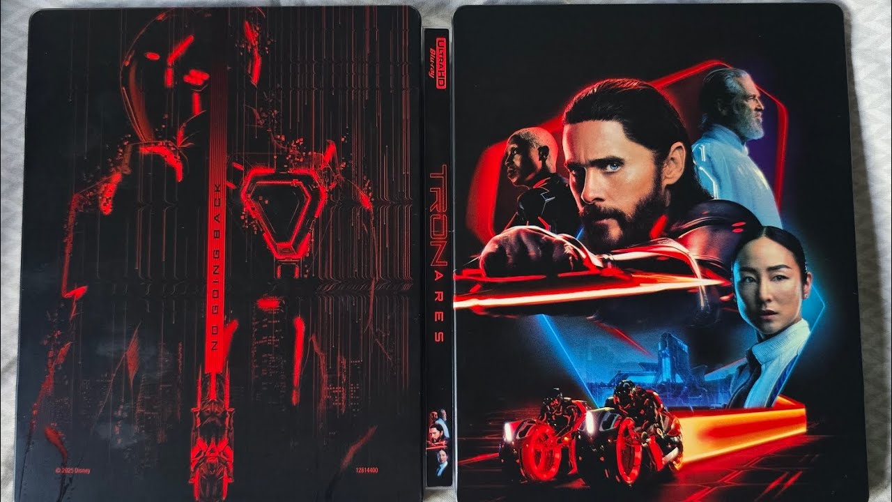 Tron Ares 4K Steelbook Unboxing!