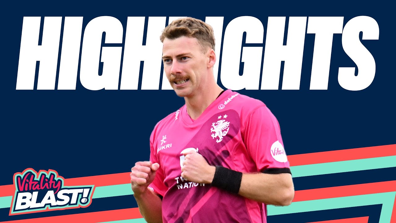 Meredith Picks Up 4Fer & Banton Hits 49* | Middlesex v Somerset - Highlights | Vitality Blast 2024