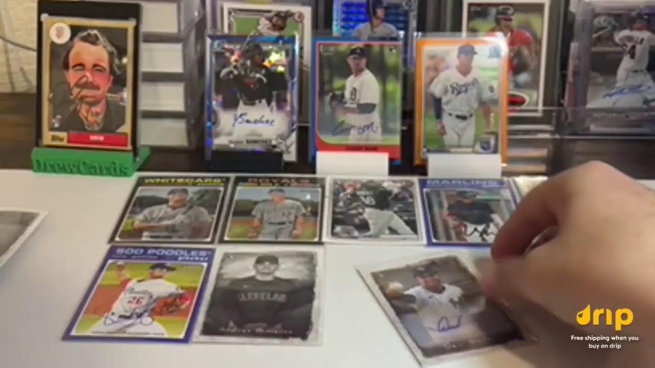 Drew's Monday Mixer Baseball Box Break - 11/1