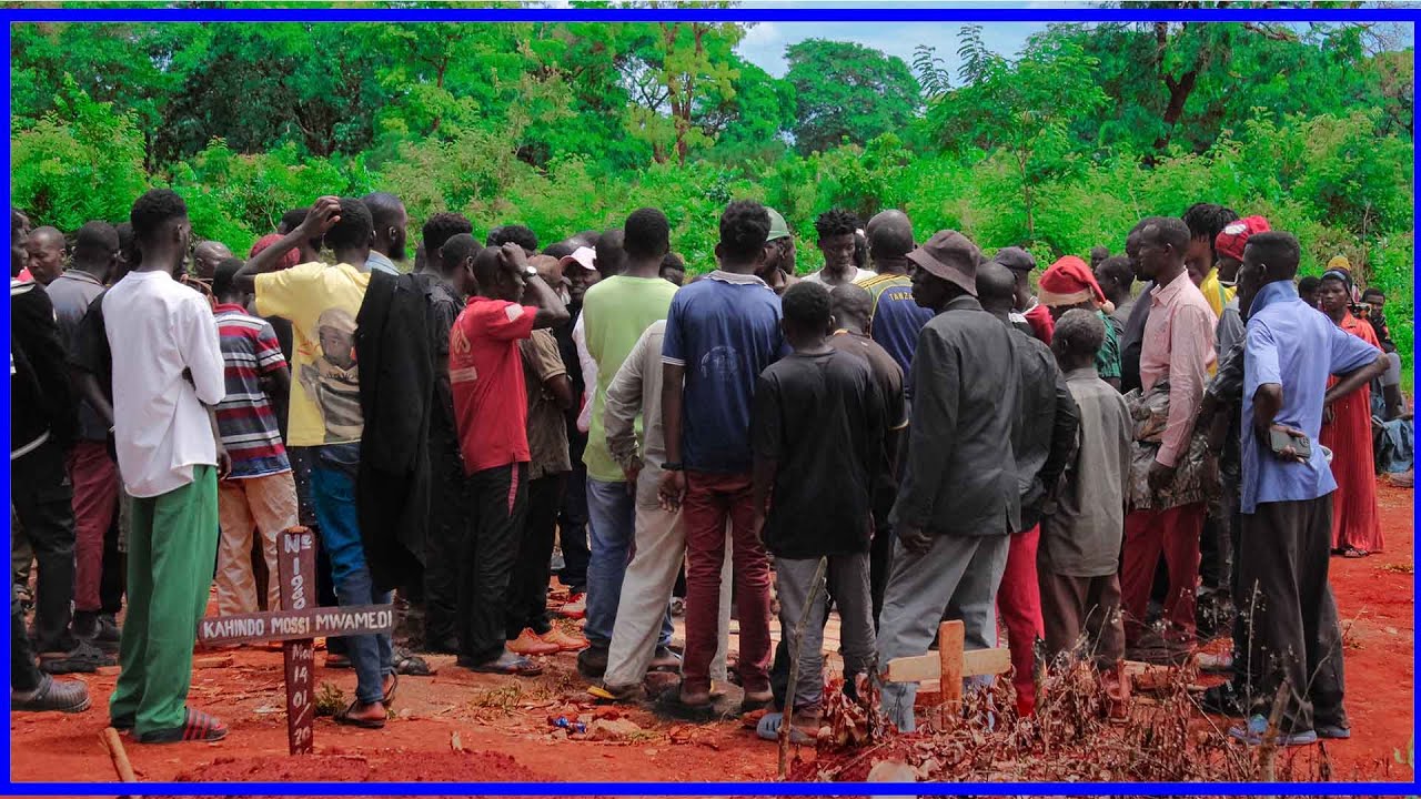 TIZAMA MSAFARA MZIMA KU HUPELEKA MWILI WA MZEE ELENGELELA WA KIJIJI CHA R1 MALALONI