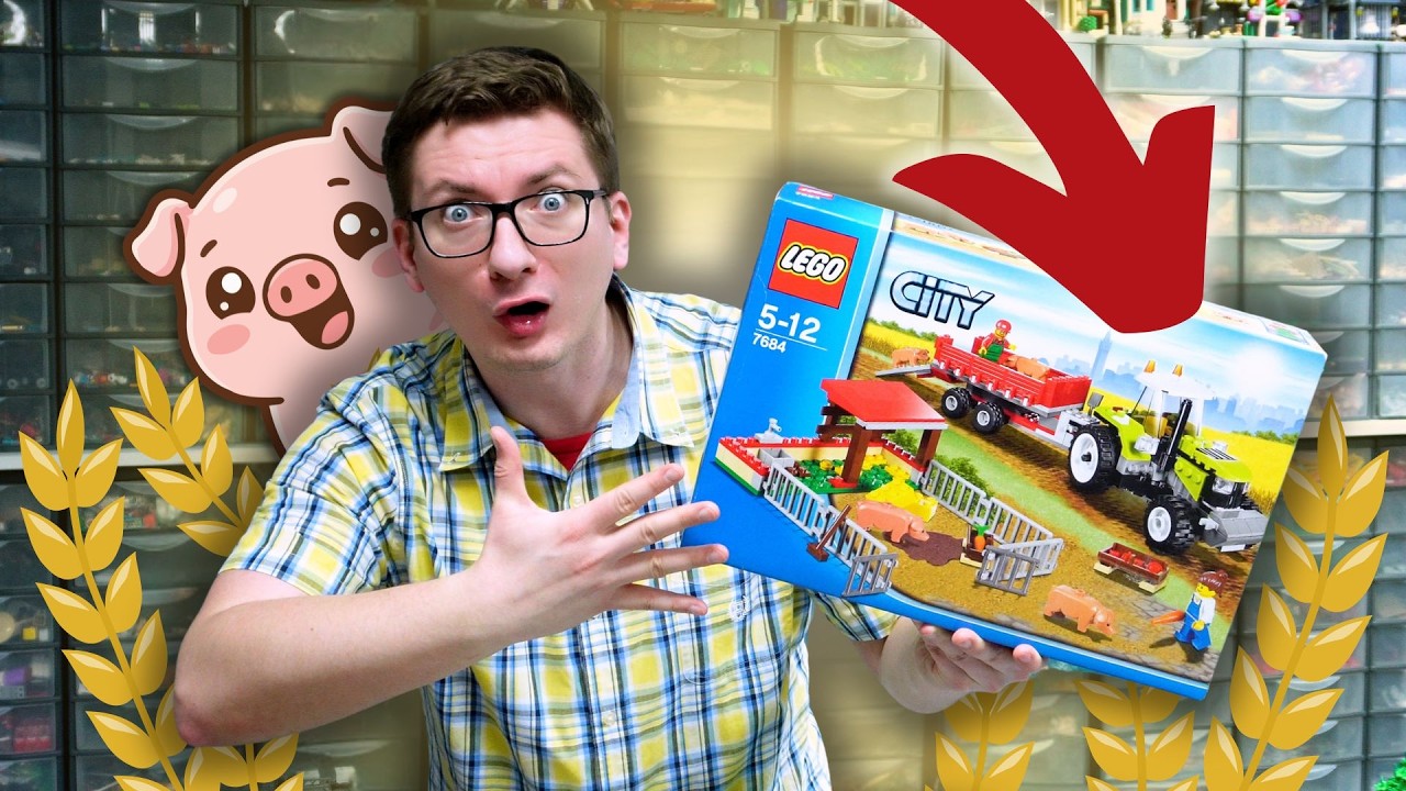 HODOWLA ŚWIŃ 🐷 LEGO CITY 7684 / RECENZJA