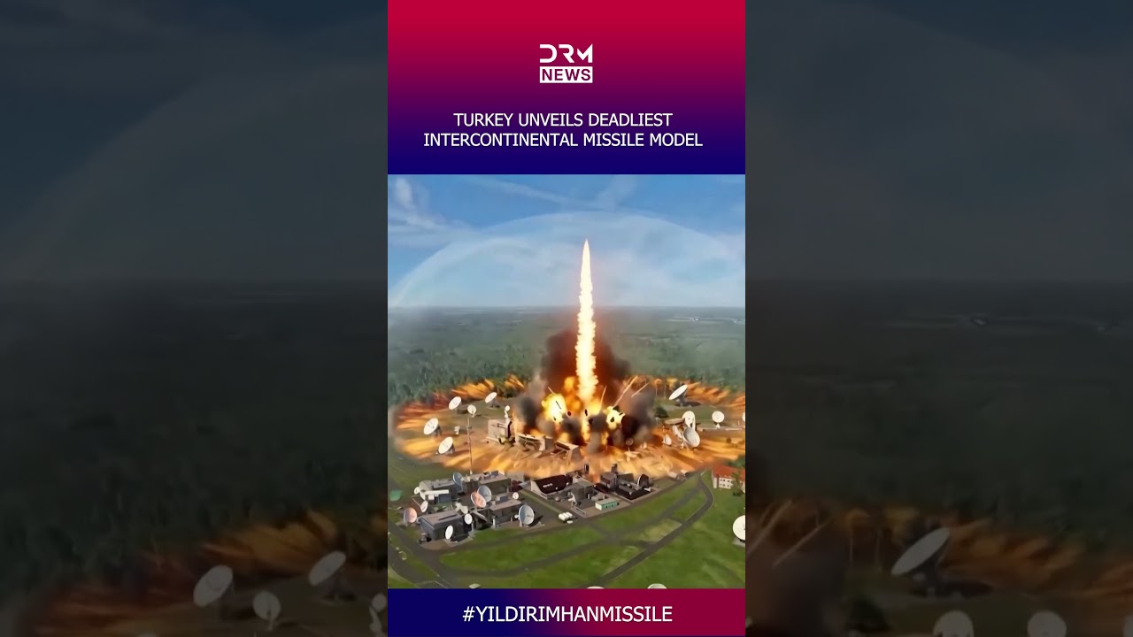 Turkey Unveils Deadliest Intercontinental Missile Model At An Expo | DRM News | AH1F