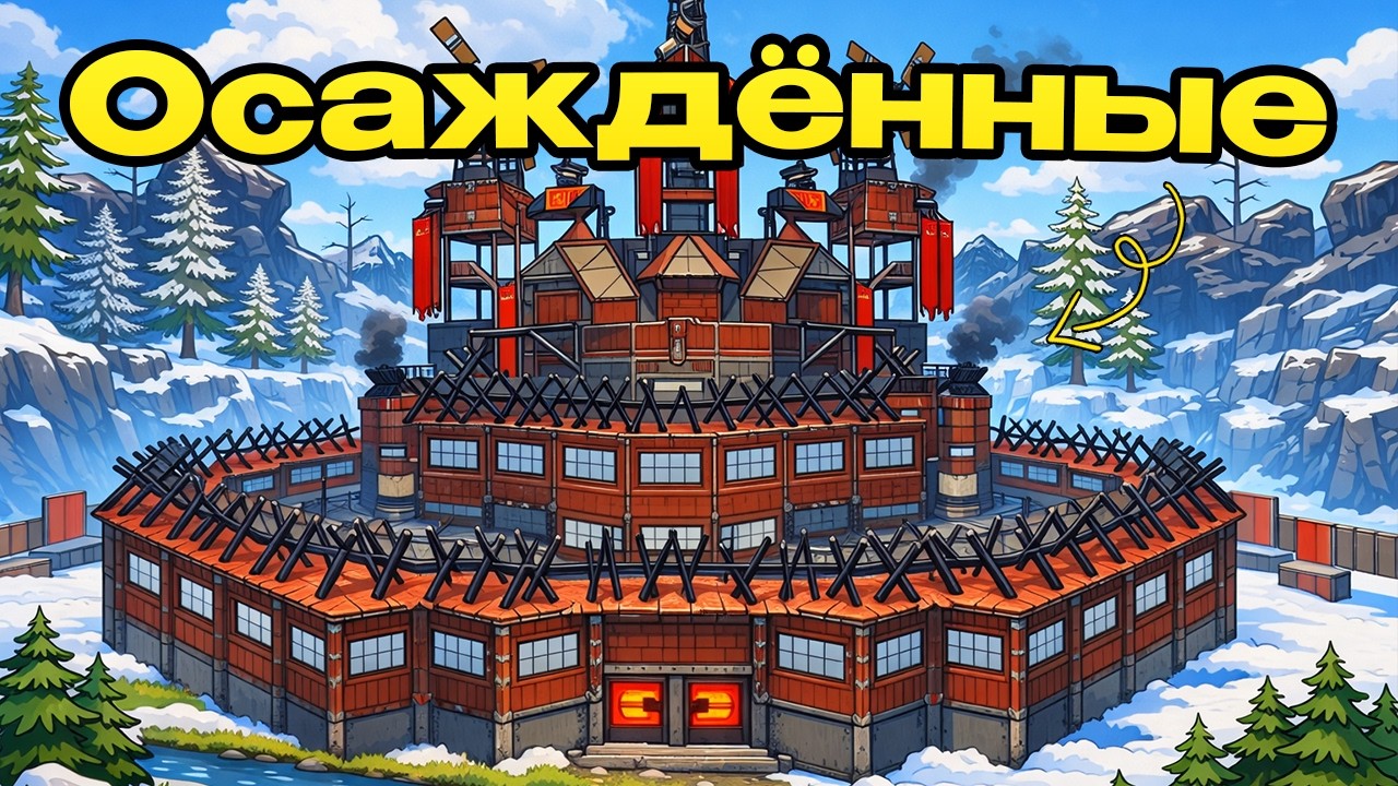 ОСАЖДЁННЫЕ! 2 против 1000 на САМОМ ЖЕСТОКОМ сервере в Rust Раст