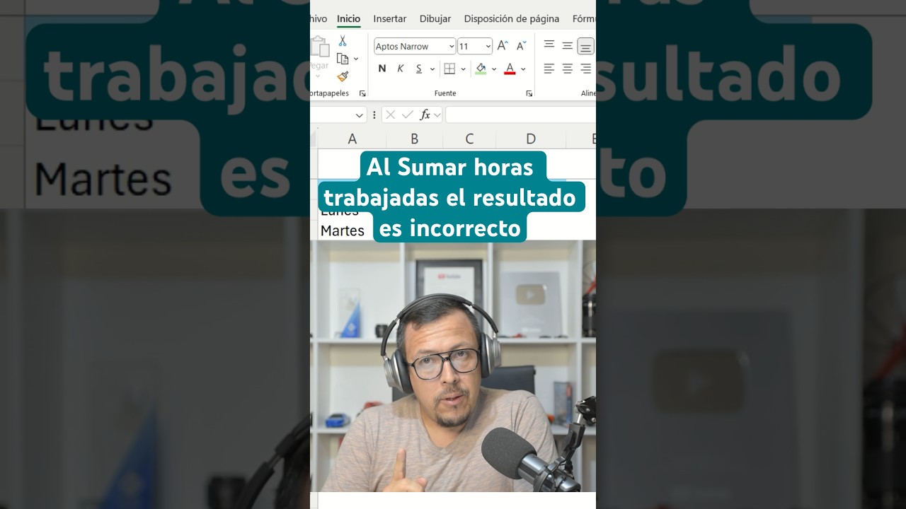 Problemas con sumar horas trabajadas, aqu&iacute; tengo la soluci&oacute;n en Excel.