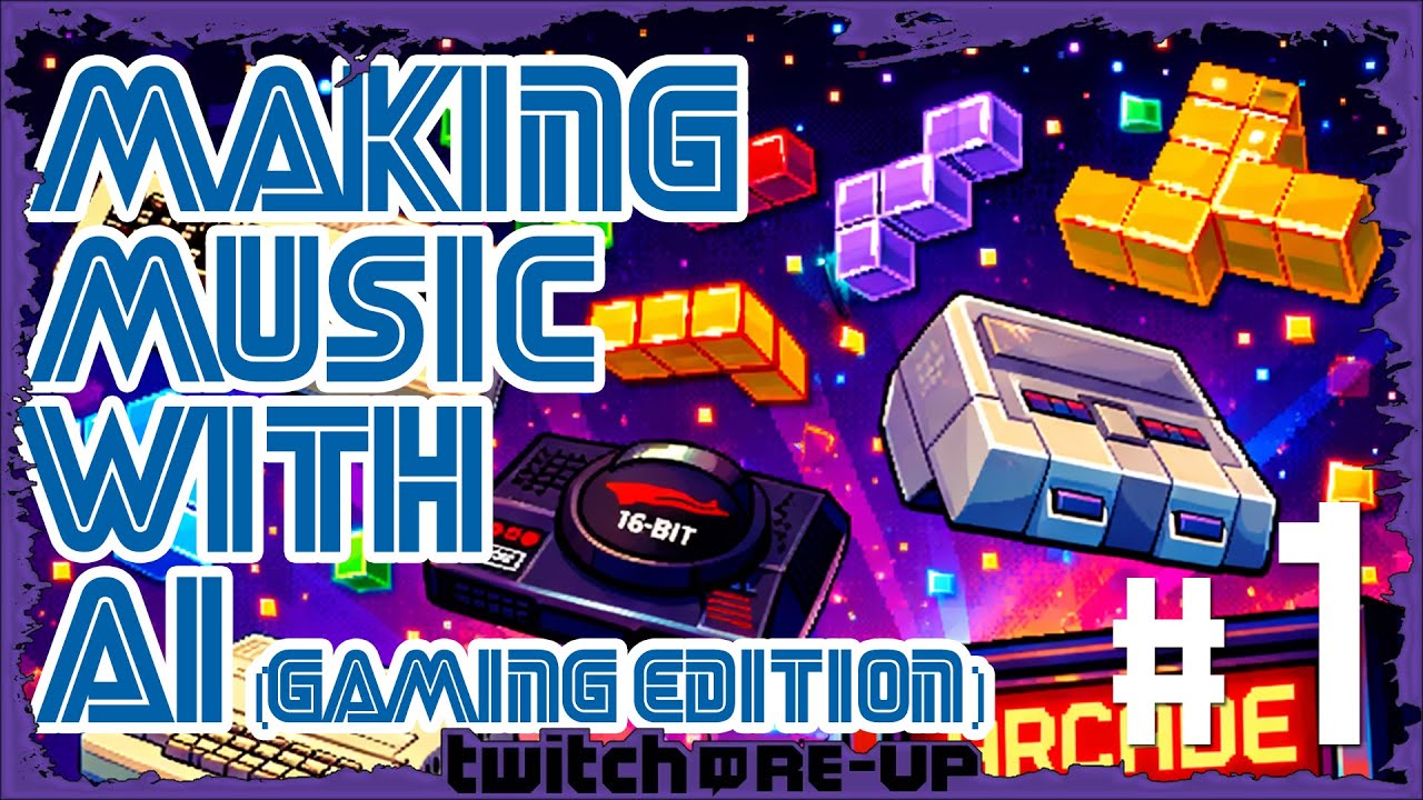 Jay Streams Making Music With AI (Gaming Edition) #1 (Twitch Re-Up)