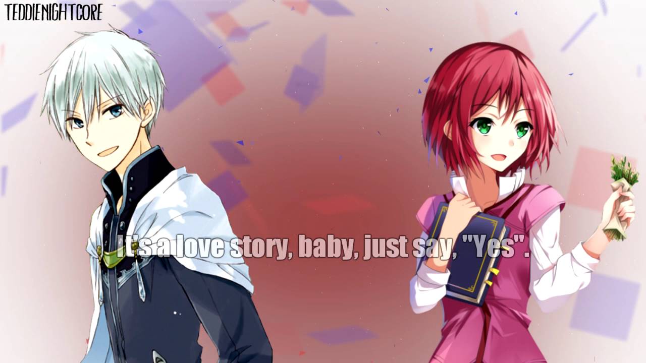 Nightcore - Love Story (Switching Vocals) [Lyrics] (Request)