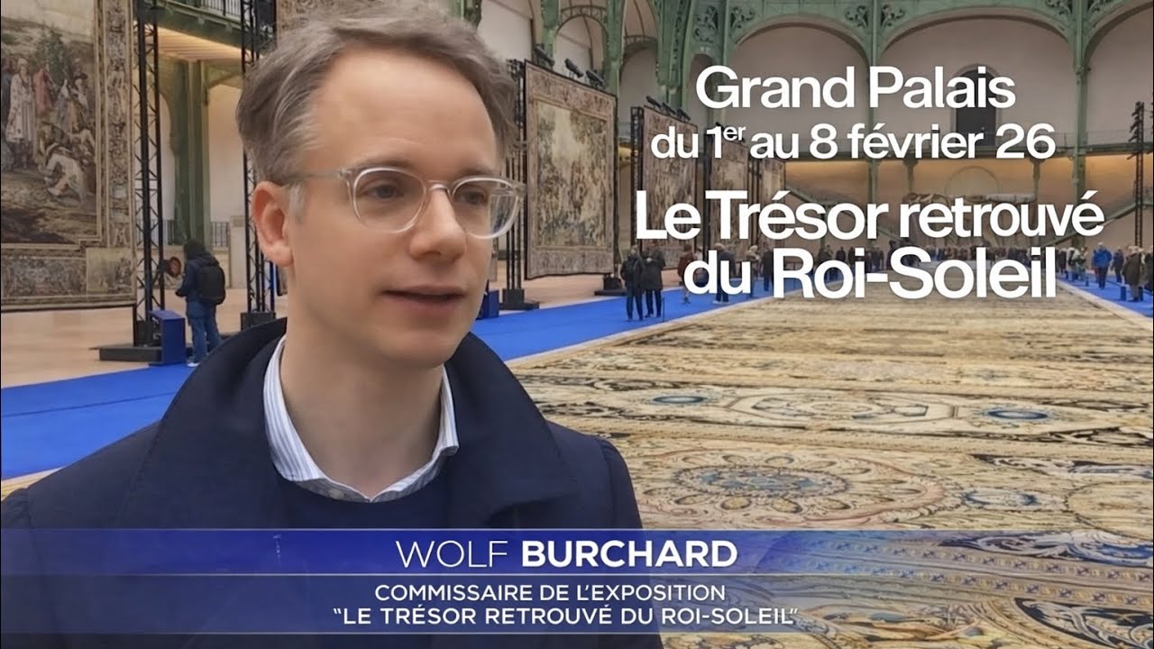 Jamais exposés depuis Louis XIV : le trésor retrouvé du Roi soleil au Grand Palais 03/02/2026