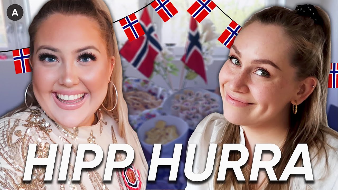 Hvordan Feire en Super 17. Mai Hjemme?!? |  @victoriaskau @helenskogstad