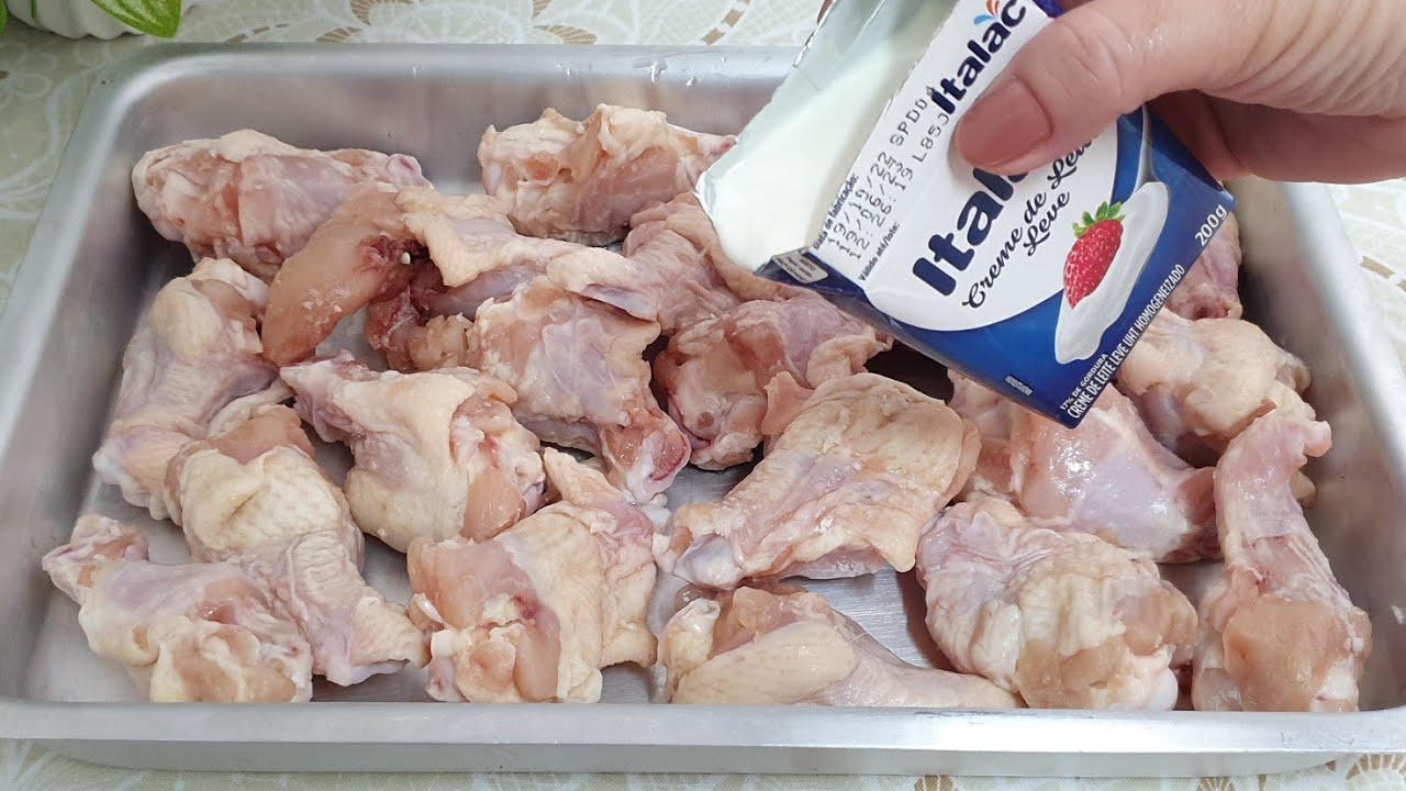 FAZ O FRANGO COM CREME DE LEITE QUE A FAMÍLIA AGRADECE!!!