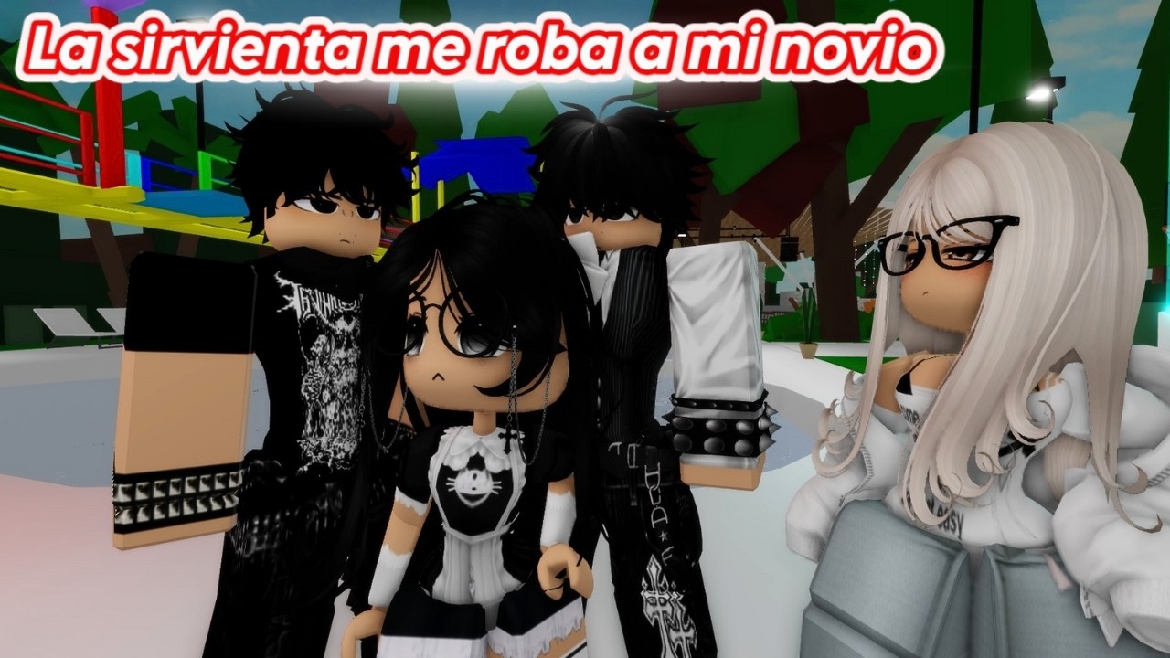LA SIRVIENTA ME ROBA  A MI NOVIO 😠😳 HISTORIAS ROBLOX BROOKHAVEN