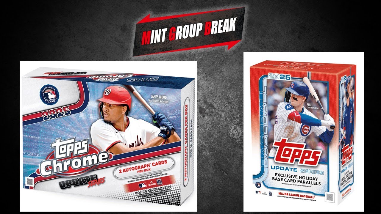 #2「2025 TOPPS CHROME UPDATE BREAKER DELIGHT 1ケース+25 TOPPS UPDATE VALUE BOX 3ボックス」ランダムチーム形式 　26年1月29日