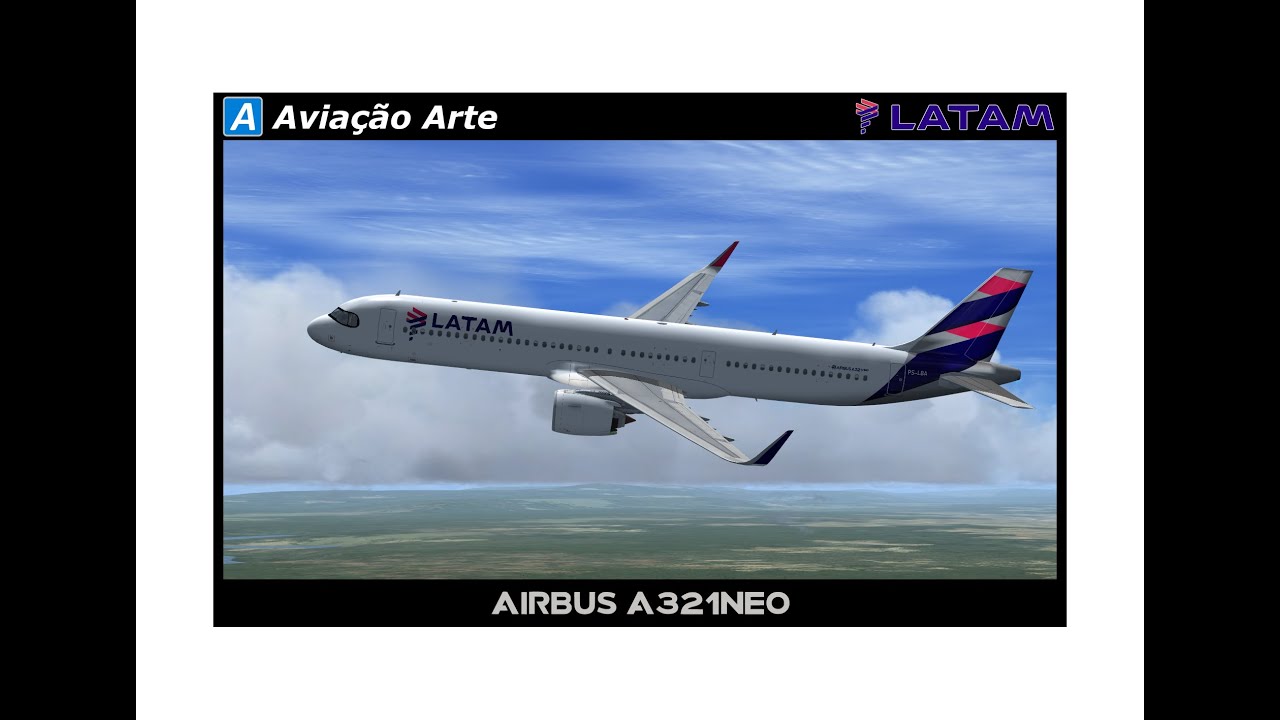 Airbus A321Neo Latam Brasil PS-LBB
