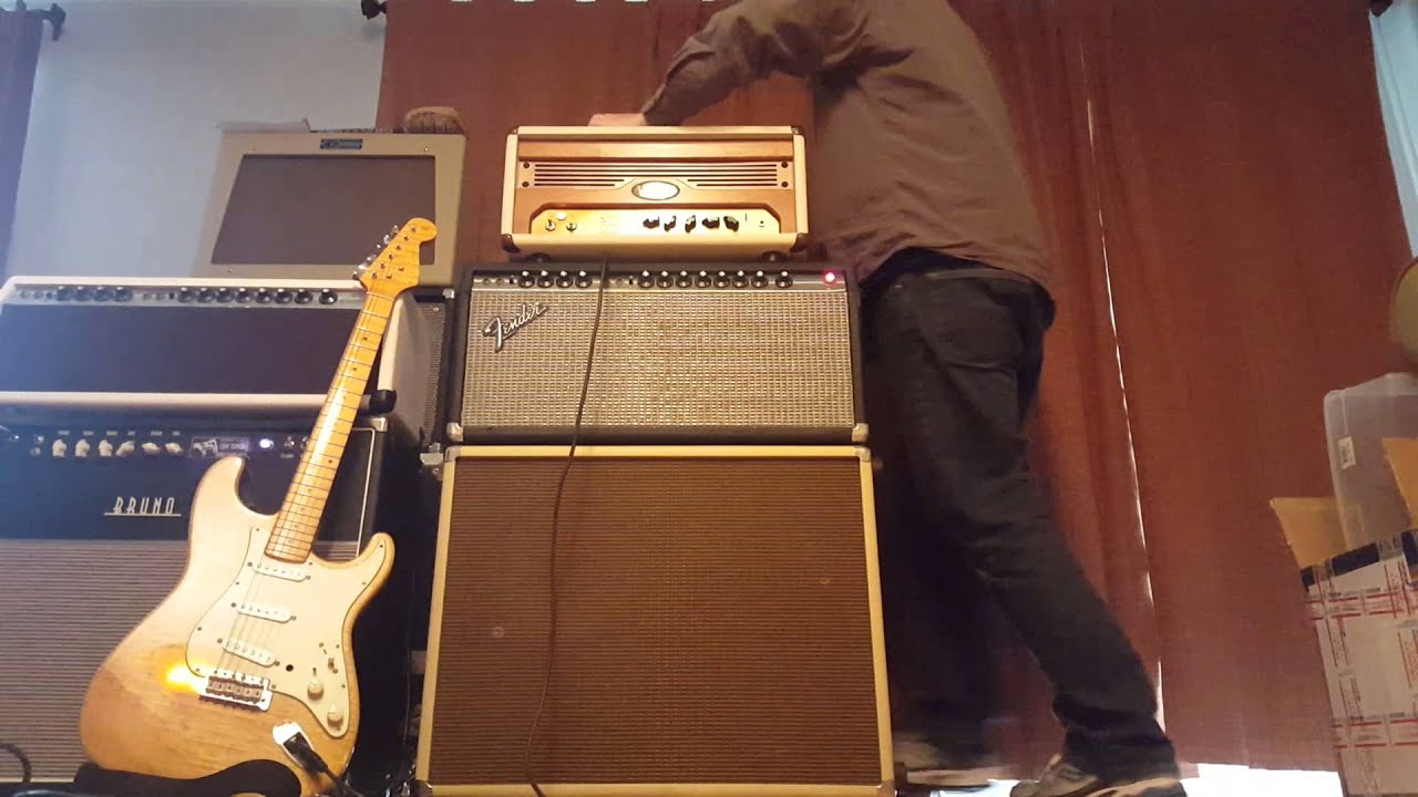 Bruno, VVT, Fender Twin, Fender Bandmaster - clean tones comparison