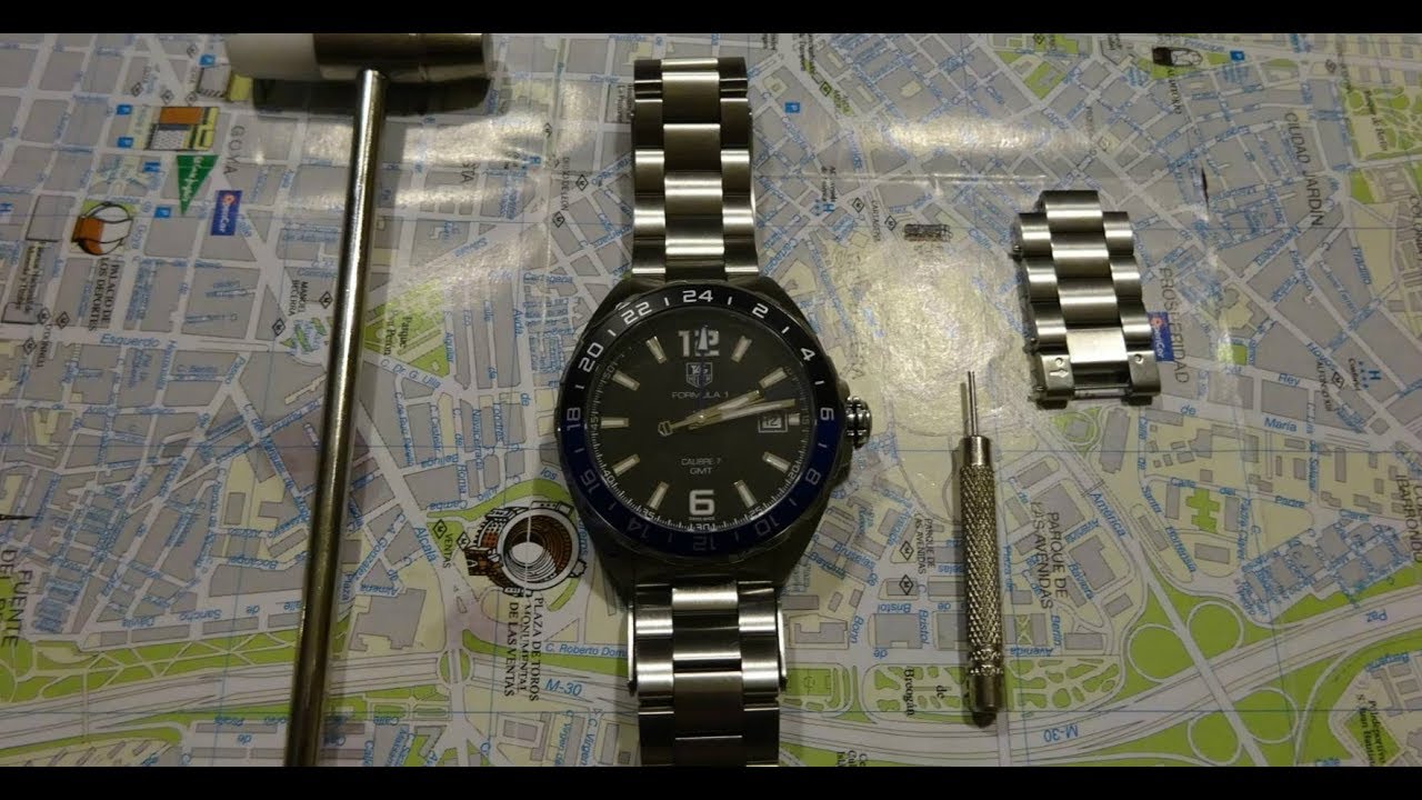 Как удалить ссылки с часов Tag Heuer