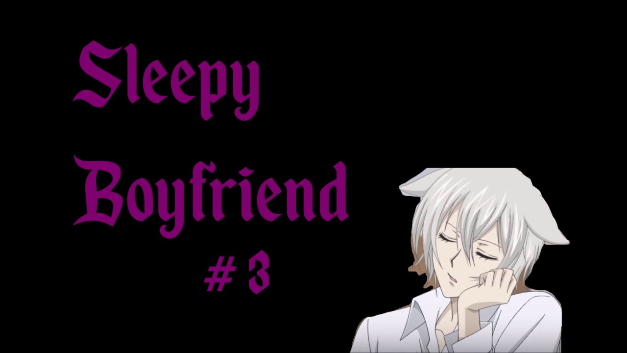 ASMR Sleepy BOYFRIEND Roleplay Part 3 | Calming you down after watching scary movie