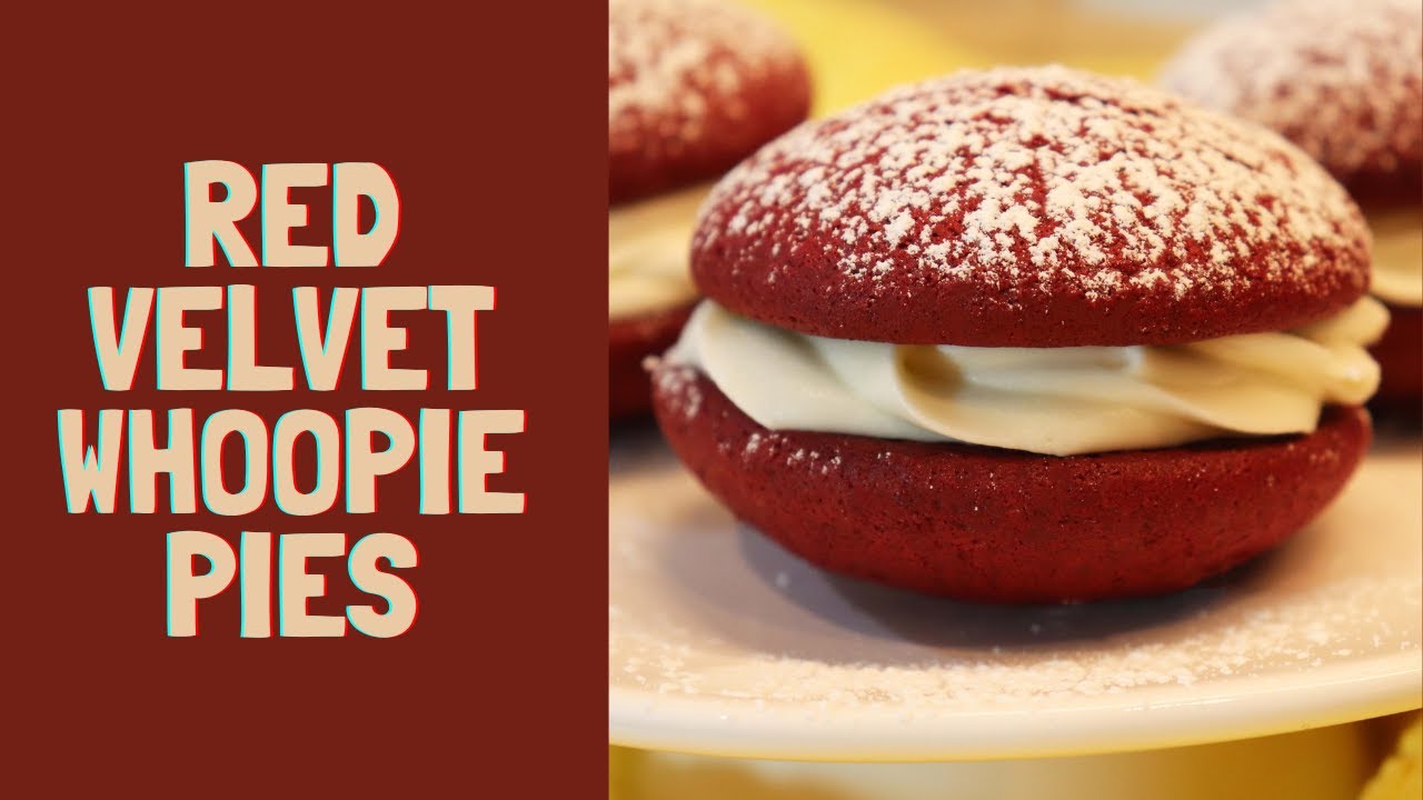 Red Velvet Whoopie Pies