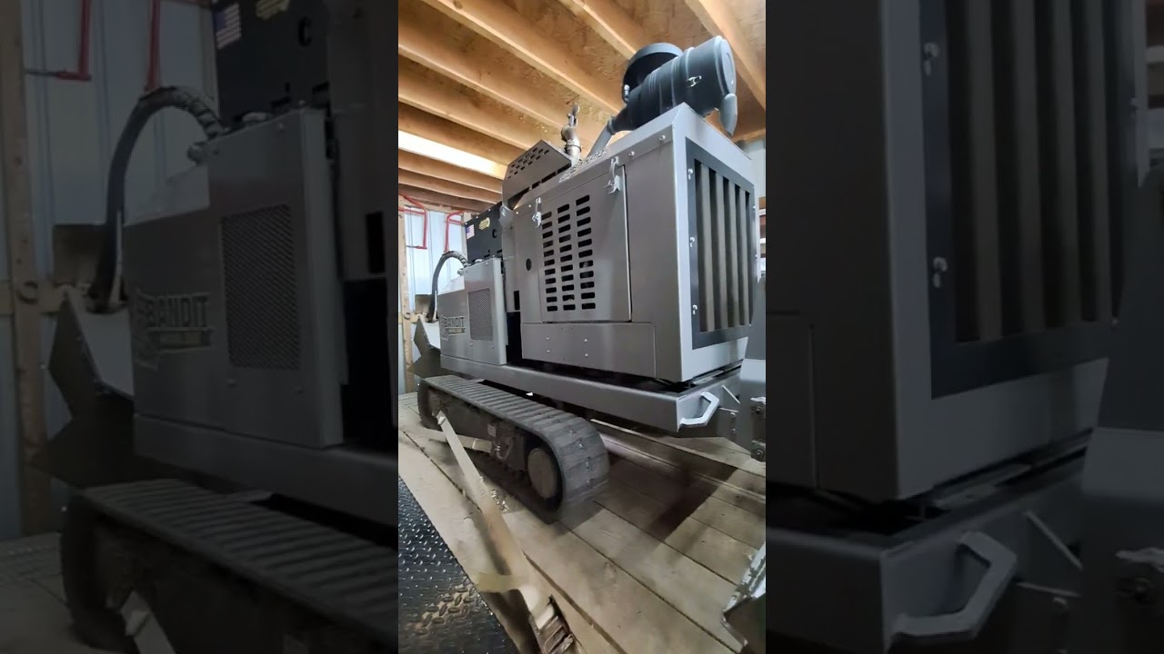 bandit 2900t stump grinder 250 hr review