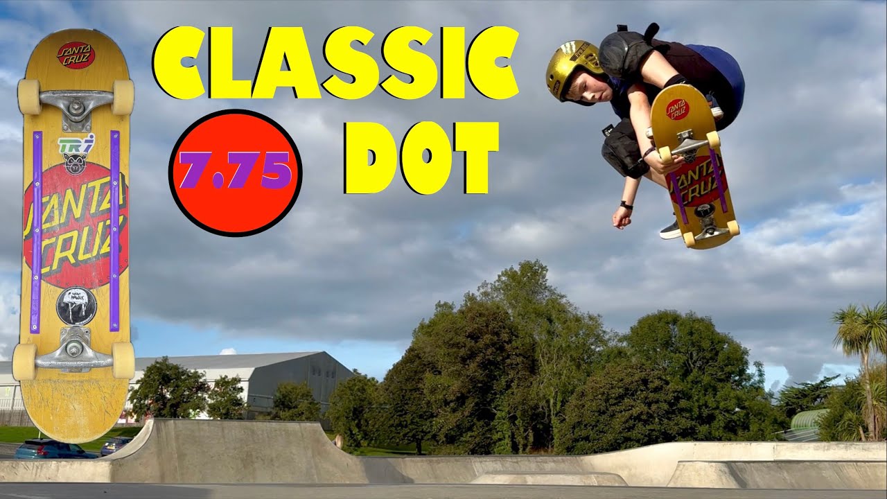 Колода Santa Cruz Classic Dot 7.75 — настройка и тестирование