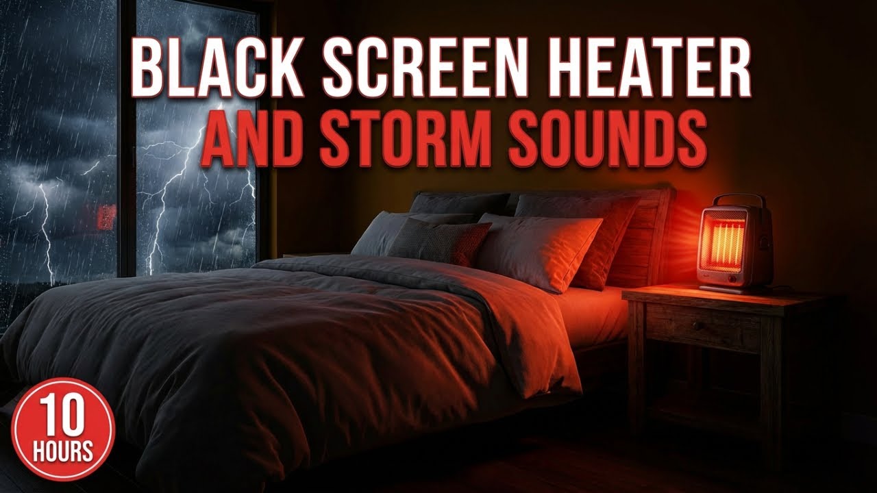 Winter Storm Outside, Heater Warmth Inside - 10 Hours