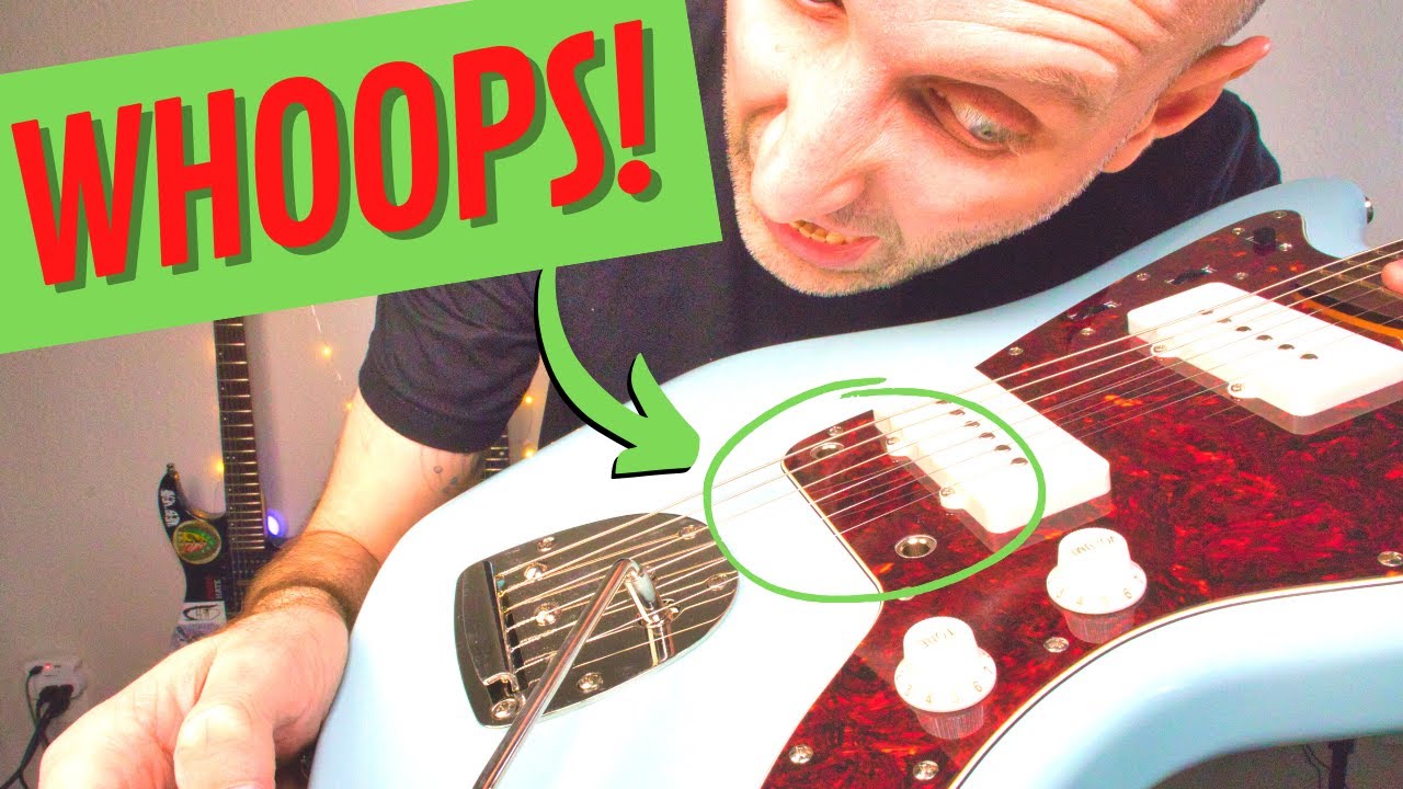 FINALLY fixed it [Squier Classic Vibe '60s Jazzmaster Loctite Bridge Modification]