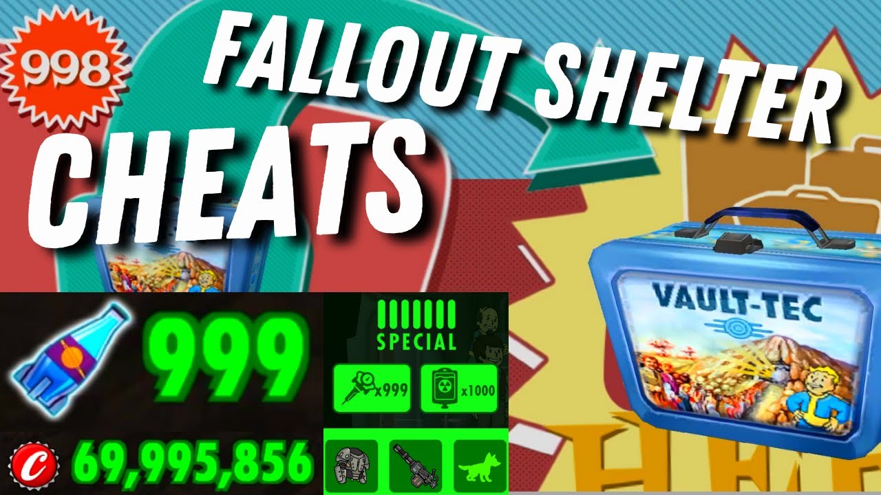 Редактор сохранений Fallout Shelter &mdash; Безлимитные игры &mdash; ПК и Android