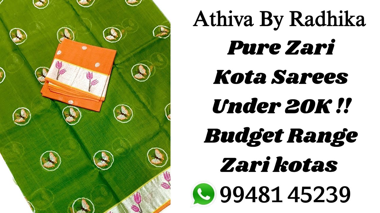 Pure Zari Kota Sarees Under 20K !! #purezarikota #zarikota #zarikotalatest #purezarikotasaree #viral