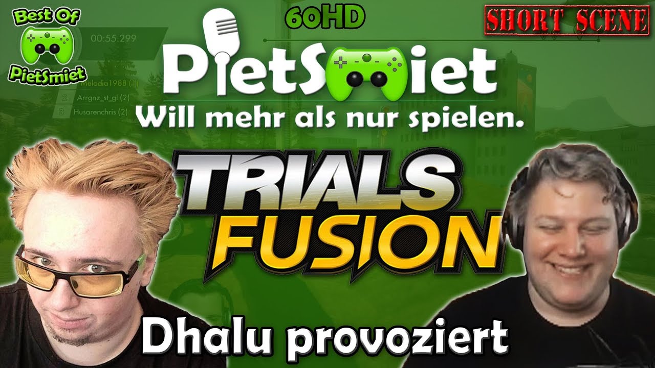 Best Of PietSmiet 🎮 Trials Fusion ┊ DHALU PROVOZIERT